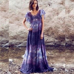COPY - Wildfox WHITE LABEL Sample Dreamer Galaxy Dress SMALL